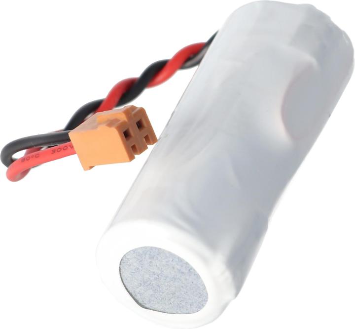 Actual product image AccuCell Battery CMOS CR17450E-RL, FANUC A02B-0200-K102, FANUC A98L0031001 GE Fanuc (1 pcs., Device specific, 2500 mAh)