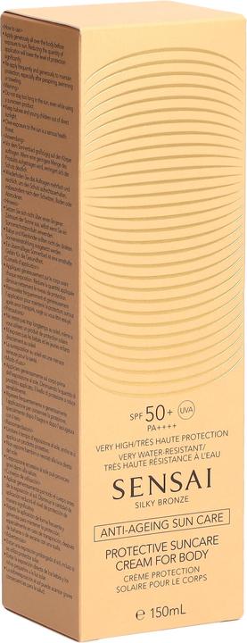 Produktbild Sensai Silky Bronze Protective Suncare Cream For Body 50+ (Sonnencreme, SPF 50+, 150 ml)