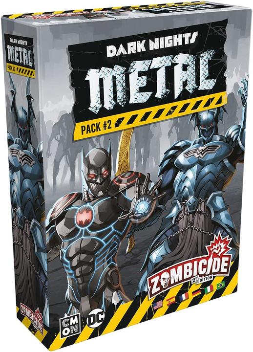 Produktbild Cmon CMND1226 - Zombicide 2. Edition - Batman Dark Nights Metal Pack #2, ab 14 Jahren (Erweiterung) (Deutsch)