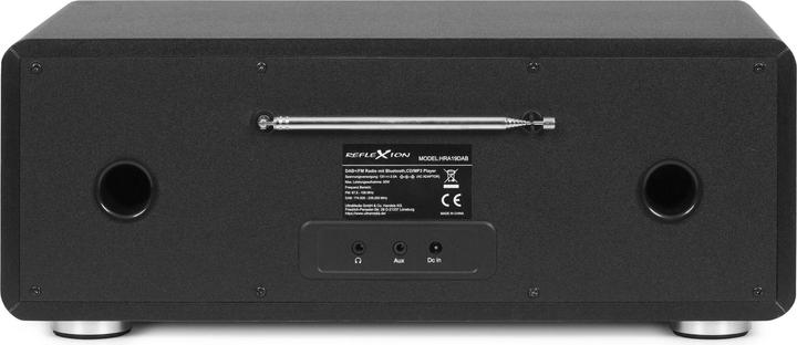 Actual product image Reflexion HRA19DAB/BK (DAB+, FM, Bluetooth)