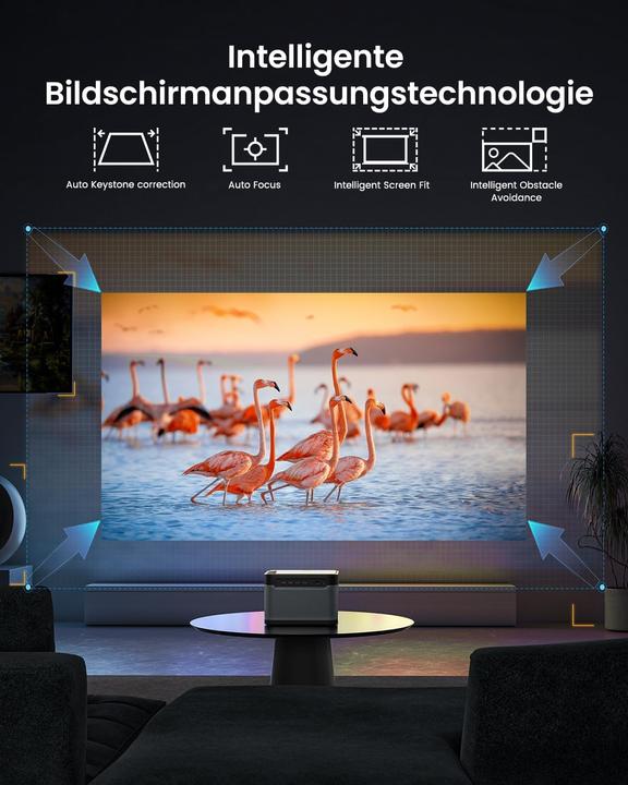 Immagine prodotto Dangbei 4K Heimkino-Beamer mit Auto Keystone (4K)