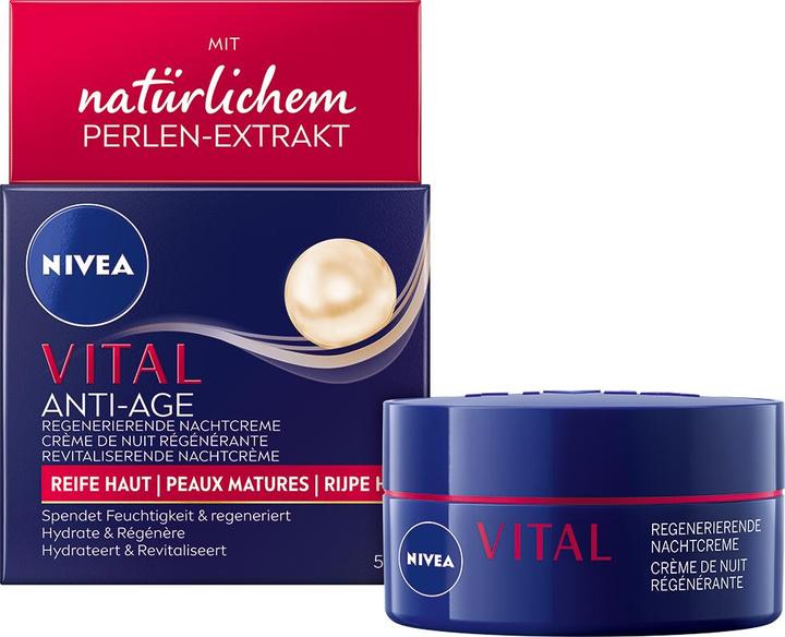 Produktbild NIVEA Vital Anti-Age Regenerierende Nachtcreme (50 ml, Nachtcreme)