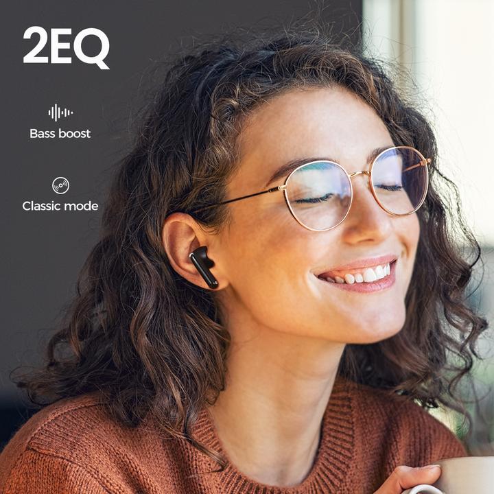 Image du produit Joyroom Écouteurs sans fil Bluetooth 5.3 TWS Funpods Series JR-FB3 - noir (35 h, Filaire)