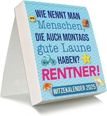 Image du produit Blagues de retraités Calendrier à déchirer 2025 (15 x 18 cm, Non contraignant, Allemand)