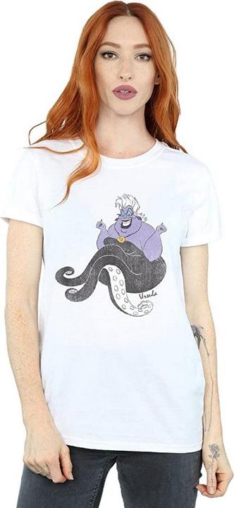 Image du produit The Little Mermaid Ursula T-shirt en coton boyfriend (XL)
