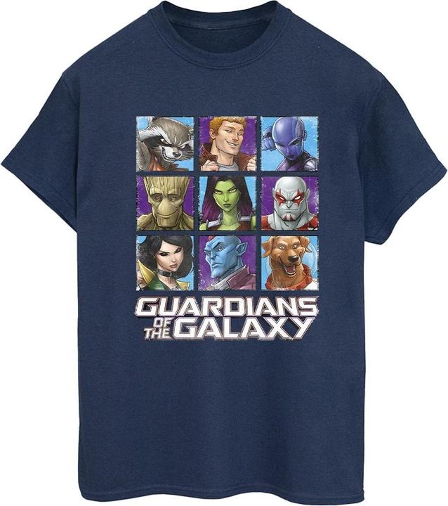 Guardians of the Galaxy Character Squares TShirt (S)