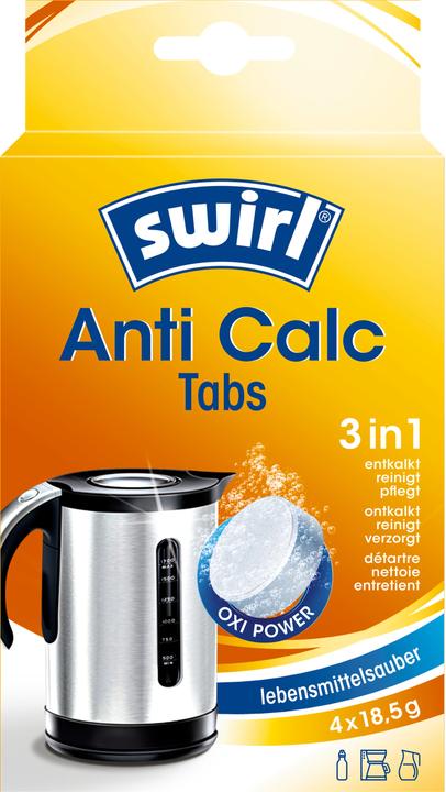 Swirl Decalcificante Anti Calc Tabs 4 pezzi (0 ml)