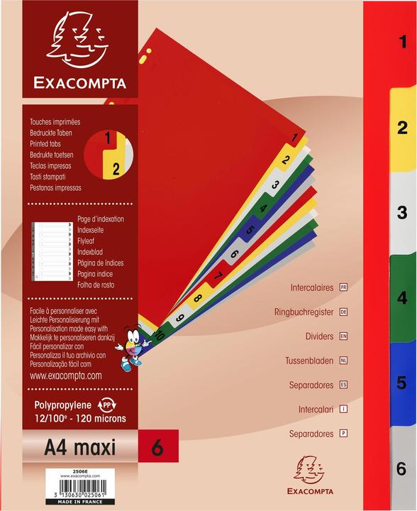 Produktbild Exacompta Register