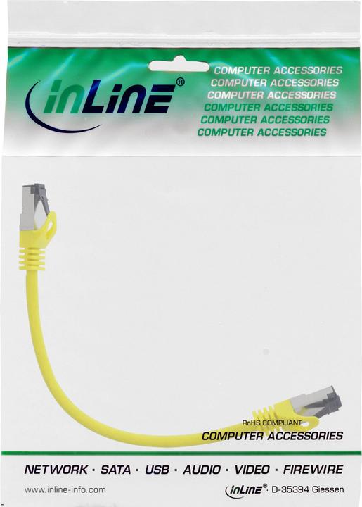 Actual product image InLine Patch cable (S/FTP, CAT8.1, 0.30 m)