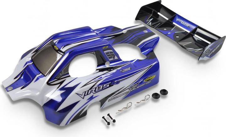 Produktbild Carson Karosserie Virus V21 blau