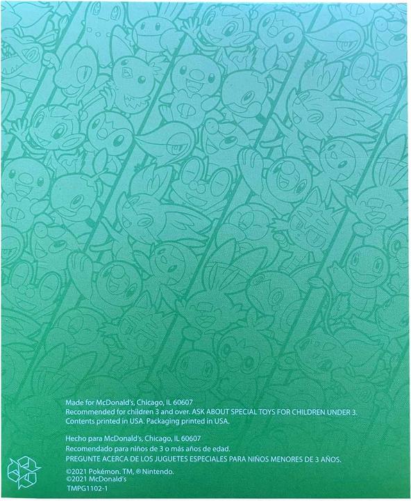 Produktbild Pokémon 25th Anniversary McDonalds Promo Booster 2021 (Englisch, Booster Pack)