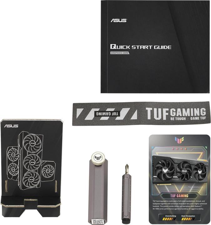 Productafbeelding ASUS TUF GAMING Radeon RX 7900 XT OC Editie (20 GB)