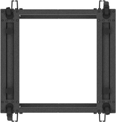 Actual product image Lanberg OPEN RACK 19 12U 600X600-1100 REGULOWANY CZARNY (19 inch rack)