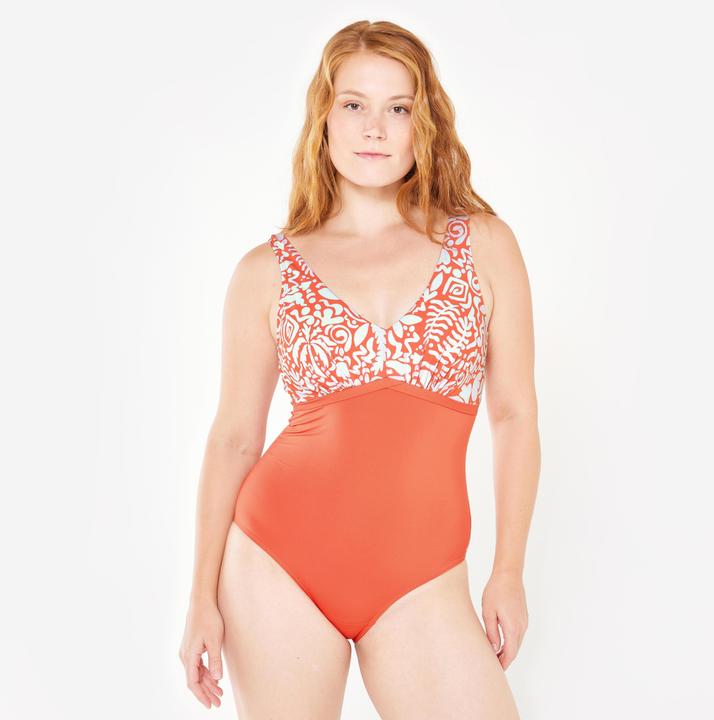 Produktbild Nabaiji Women’s aquafitness 1-piece swimsuit - Rosy red (40, 42)