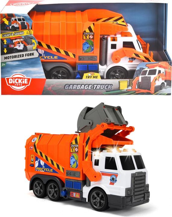 Actual product image Dickie Action Garbage Truck