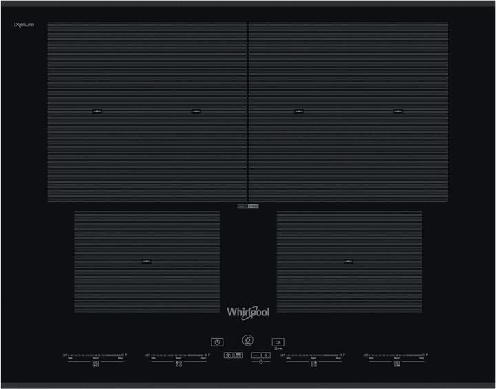 Produktbild Whirlpool SMO 654 OF/BT/IXL Schwarz Integriert 65 cm Zonen-Induktionskochfeld 4 Zone(n)