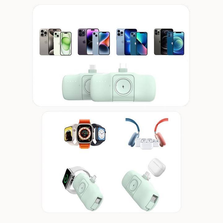 Actual product image Wozinsky Green (5000 mAh, 15 W)
