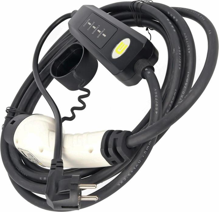 Image du produit AccuCell Câble de recharge (Type F, 3 kW, 13 A, 6 m)