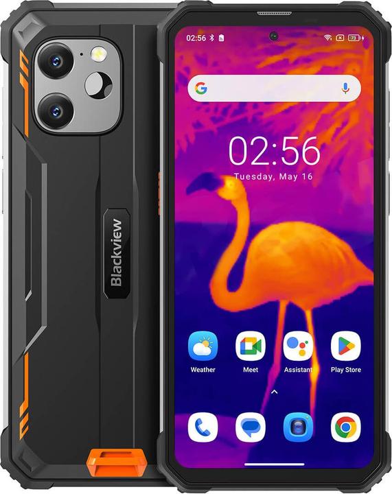Blackview BV8900 (256 GB, Orange, 6.50", Dual SIM, 64 Mpx, 4G)