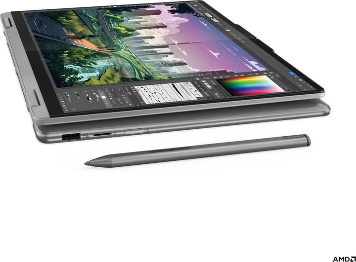 Image du produit Lenovo Yoga 7 (14", AMD Ryzen 5 8640HS, 16 Go, 512 Go, DE)