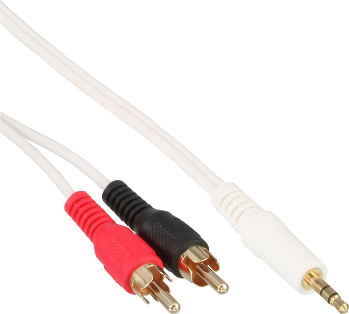 Image du produit InLine Câble Cinch/jack (5 m, RCA, Jack 3,5 mm (AUX))