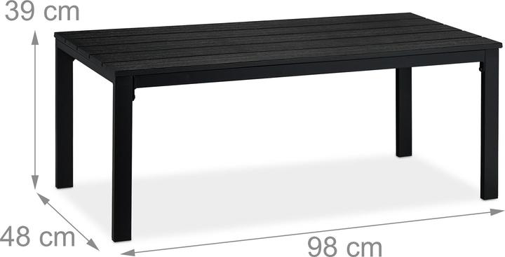 Immagine prodotto Relaxdays Tavolo da giardino (98 cm)