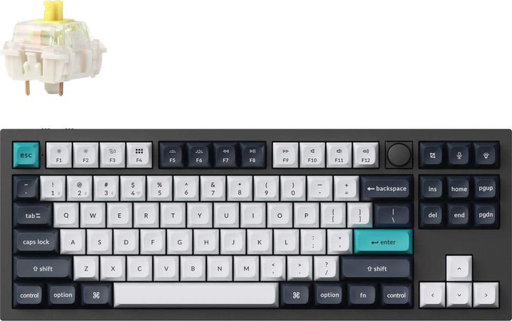 Image du produit Keychron Q3 Max (US, Sans fil, Filaire)