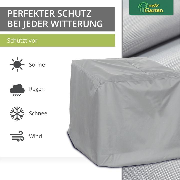 Produktbild Mehr Garten Schutzhülle für Gartenliege | 100 x 100 x 80 cm | gewebtes Polyester PERMATEX von
