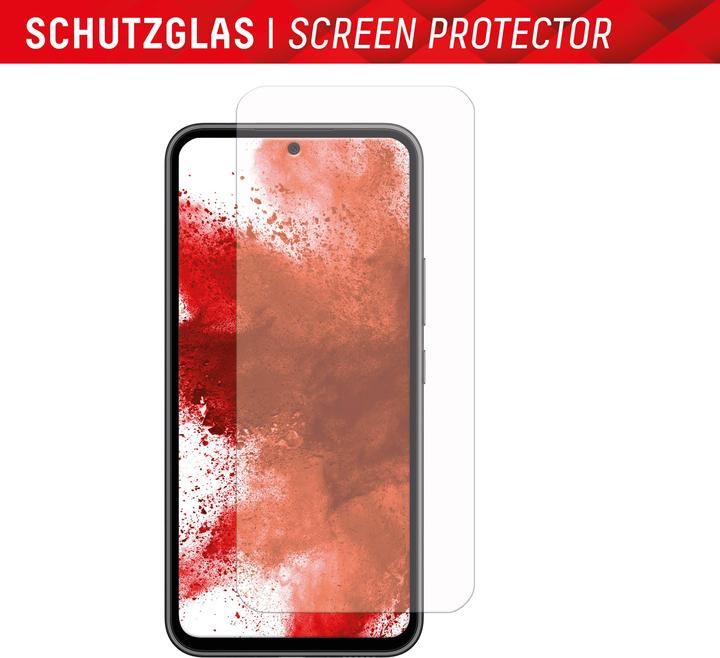 Immagine prodotto Displex Real Glass, 2D Panzerglas + Handyhülle (1 Pezzo/i, Samsung Galaxy F54)