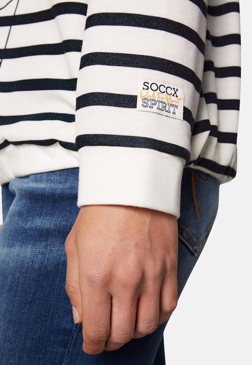 Immagine prodotto Soccx Hoodie ROCK THE BOAT Kapuzensweatshirt (L)