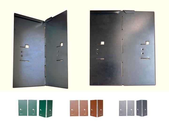 Immagine prodotto Green Split Angolo in alluminio/zinco per la bordura del prato 13,5 cm