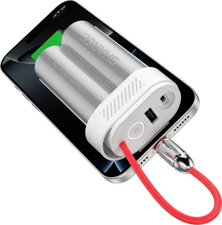 Actual product image Sharge Pouch Mini WHI (10000 mAh, 30 W, 36 Wh)
