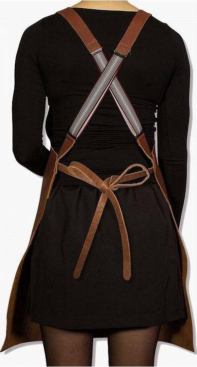 Actual product image DutchDeluxes Apron brown (One size)
