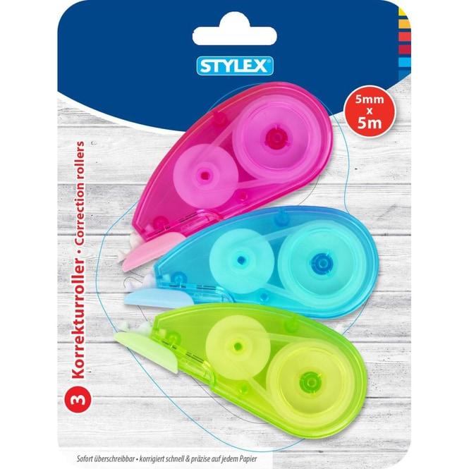 Image du produit Stylex Rouleau correcteur 3 pièces 5mm x 5m 31037