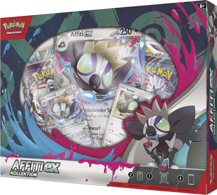 Actual product image Pokémon TCG EX-Kollektion Affiti (German, Box Set & Collection)