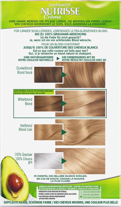 Produktbild Garnier Nutrisse Classic (80 Hellblond)