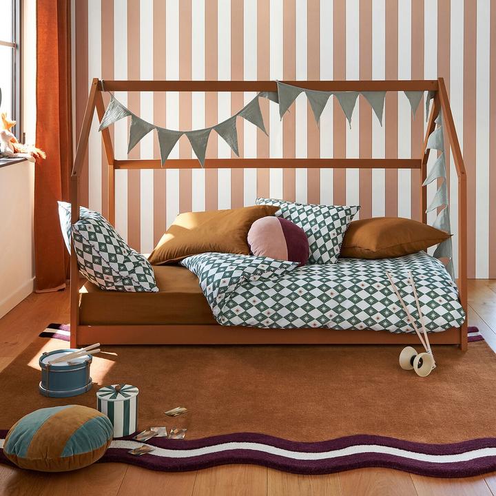 Image du produit La Redoute Interieurs Scenario Coton Lave (Taie d'oreiller, 63 x 63 cm)