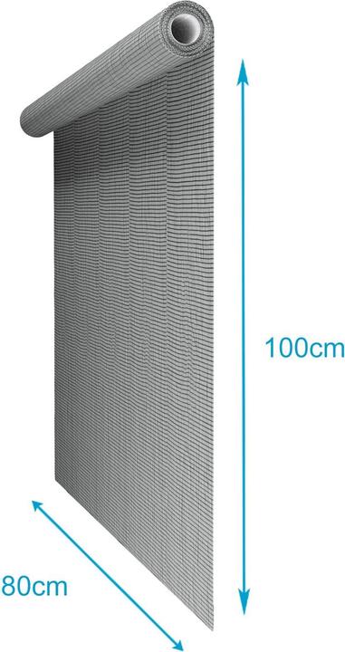 Immagine prodotto Intirilife Rete da mosca grigia con larghezza di 80 cm (80 x 0,1 cm)