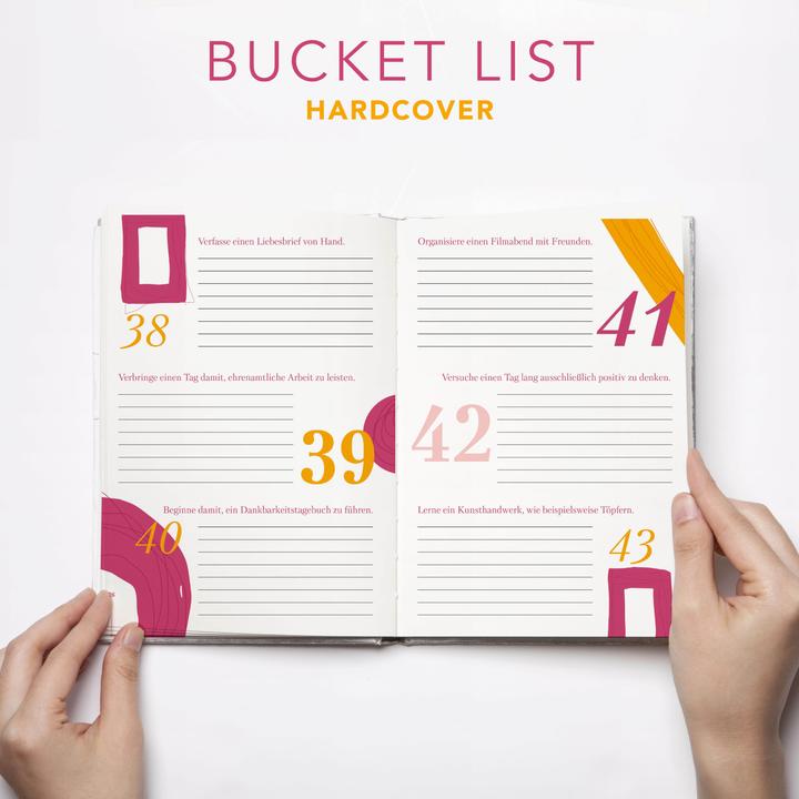 Actual product image That's Me Bucket List | Das ultimative Bucket List Buch für ein erfülltes Leben | Das Ausfüllbu (German, Lisa Wirth, 2024)