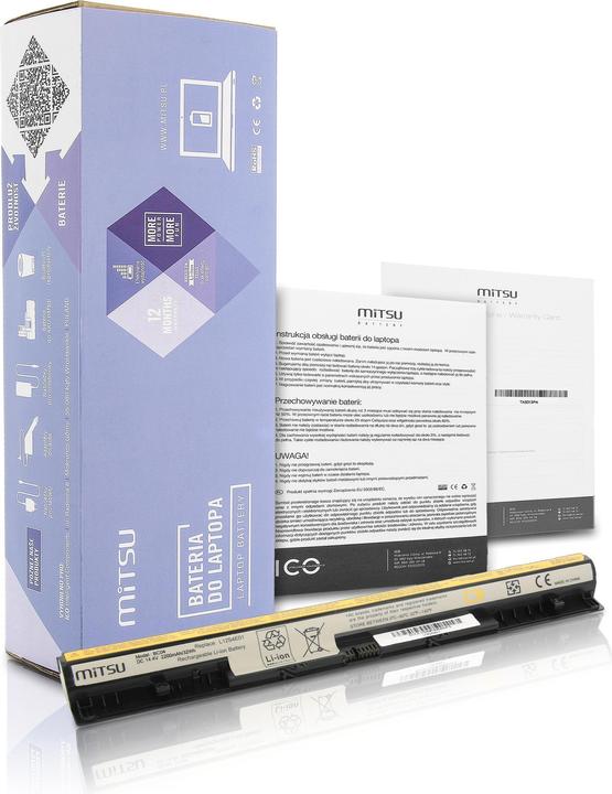 Actual product image Mitsu BATTERY BC/LE-G500 (LENOVO 2200 MAH 32 WH) - Battery - Battery - Battery (4 Cells, 2200 mAh)