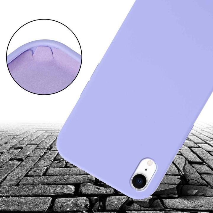 Actual product image Cadorabo TPU Cover Mobile Phone Chain Liquid (Apple iPhone XR)