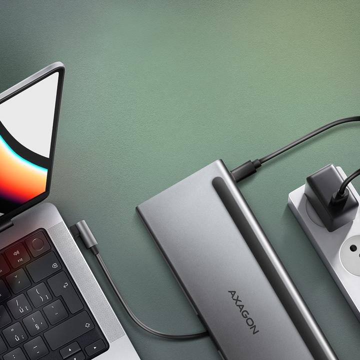 Produktbild Axagon HMC-4KX3 (USB-C, 11 Ports)