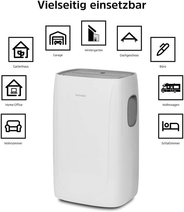 Image du produit TechniSat Climatiseur mobile TechniPolar 2 S (25 m², 9000 BTU/h)