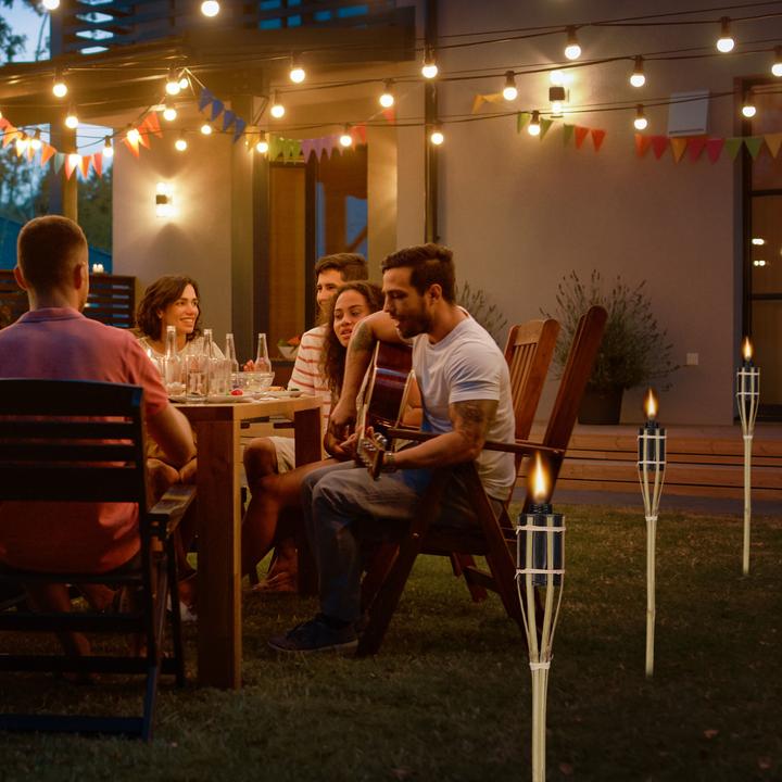 Actual product image Relaxdays 10x Garden Torch