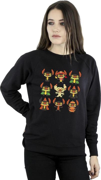 Actual product image Disney Womens/Ladies Lilo & Stitch Halloween Costumes Sweatshirt (XL)