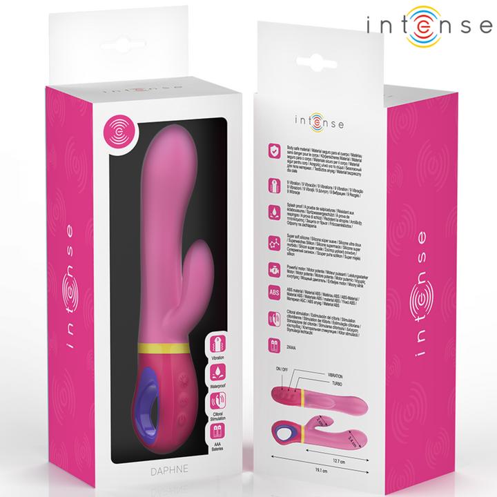 Actual product image Intense Daphne Rabbit Vibrator Rosa