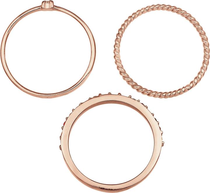 Immagine prodotto Elli Anello di cristallo, multicolore, set di anelli (52, 925 Argento)