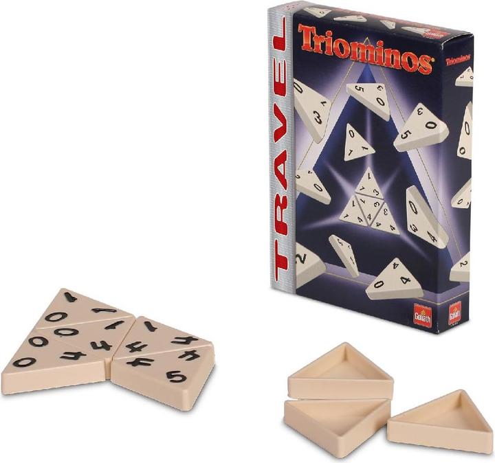 Actual product image Goliath Toys Triominos Travel Edition (German)