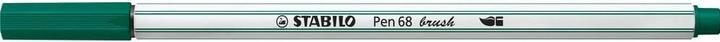 Produktbild STABILO Pen 68 brush Premium-Filzstift (Grün, Türkisgrün, 1 x)