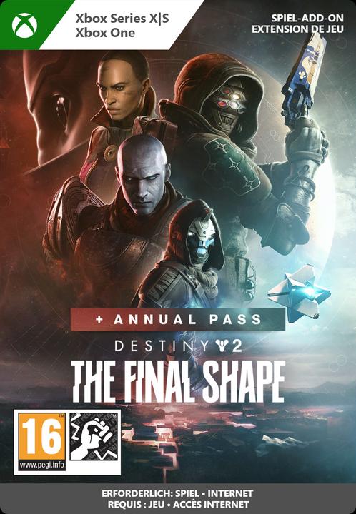 Produktbild Microsoft Xbox Destiny 2 The Final Shape & Annual Pass Download Code (Xbox Series X, Xbox One X, Xbox One S, Xbox Series S)